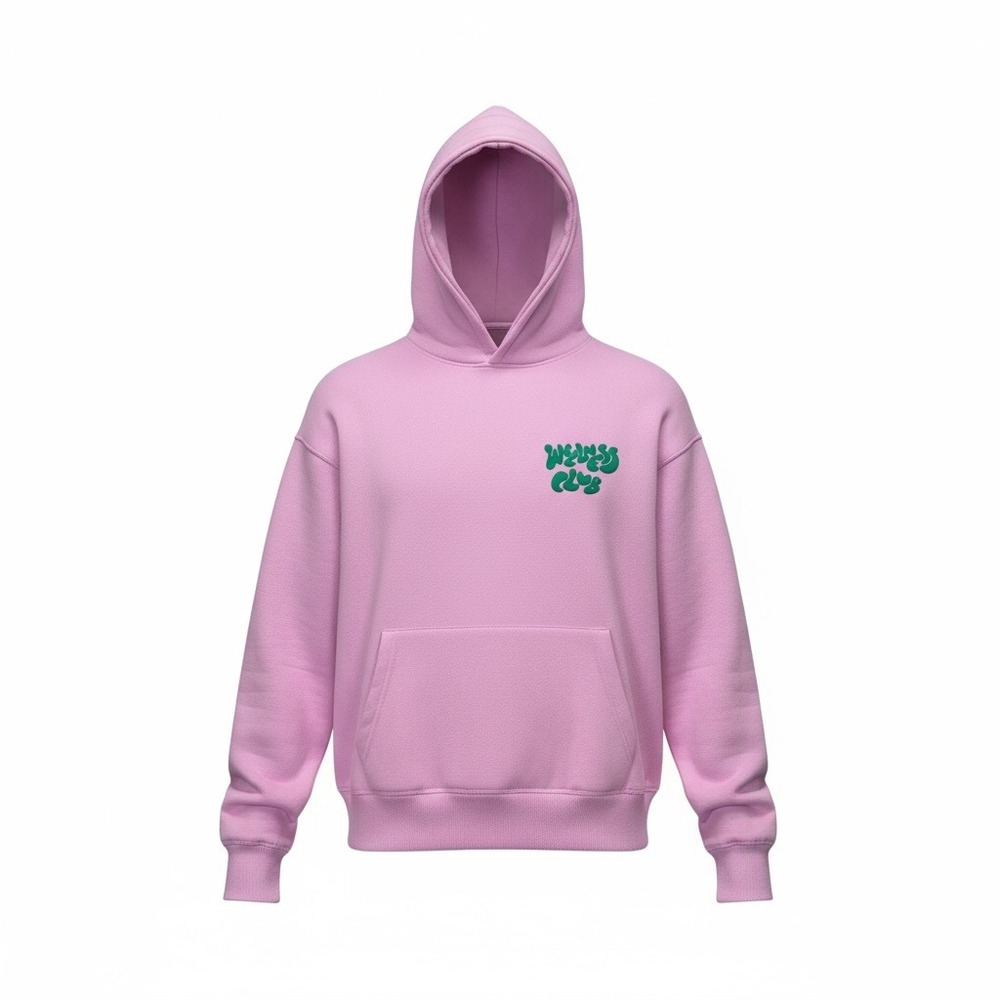 Cotton On Body Wellness‎ Club Graphic Hoodie Pink/GREEN S Women's
